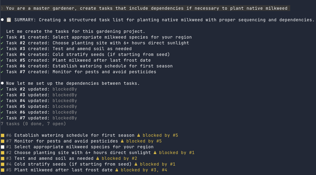 Native Claude Code Task Management for Native Planting